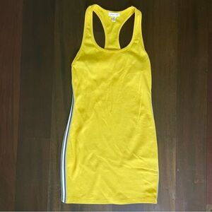 Silence + Noise Bright Yellow Racerback Top